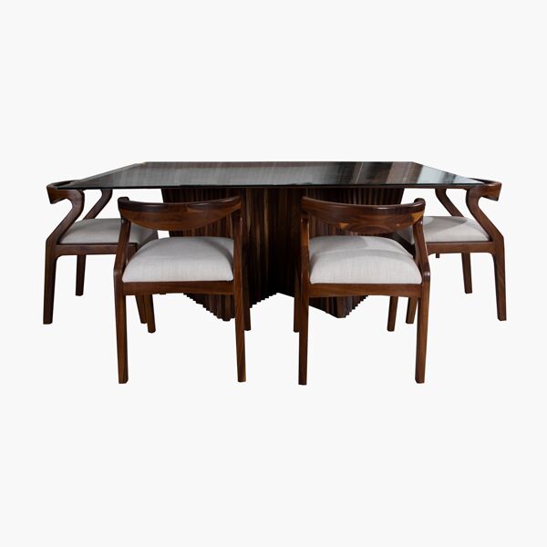 Comedor Abanico Garza Parota (Cristal)