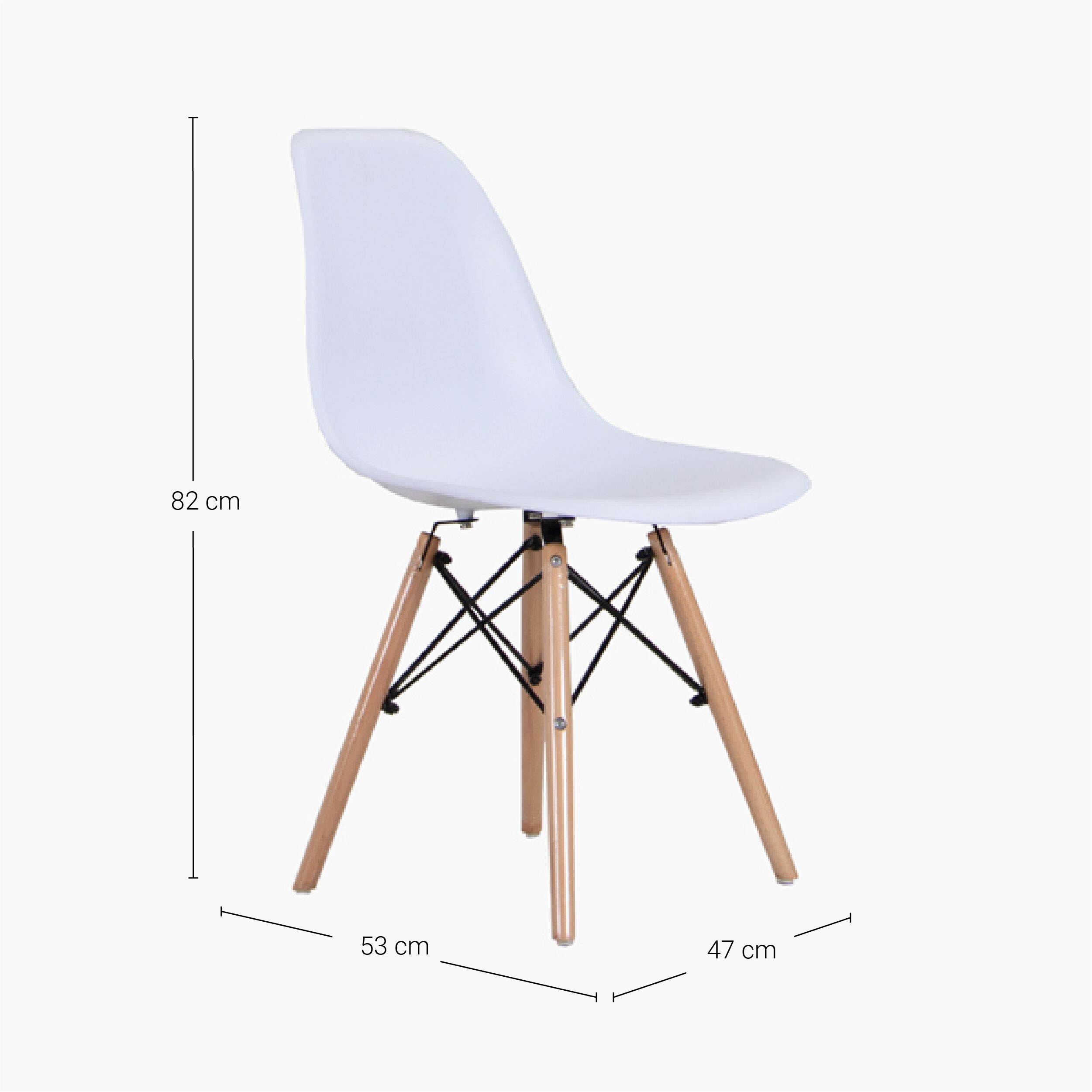 Silla Chengdu Blanco