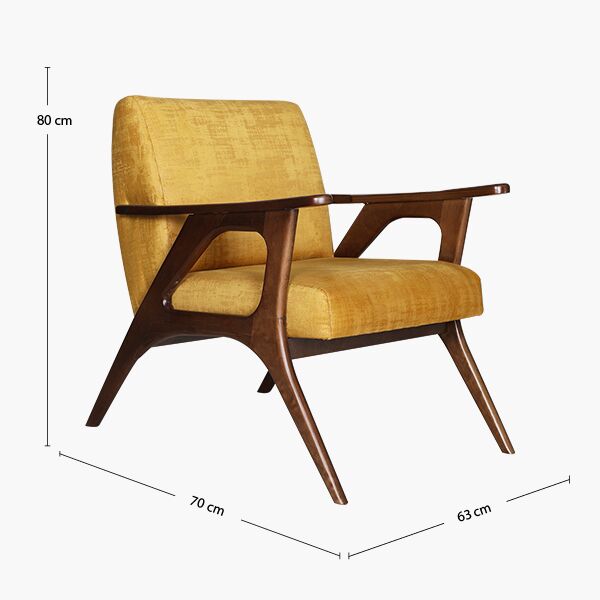 Sillón Tikal Mostaza