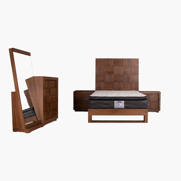 Recámara Matrimonial Oporto Nogal Recámara Matrimonial Oporto Nogal - vista adicional 1