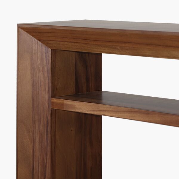 Kalsu Detalle 2 Credenza con Espejo Kalsu Parota - detalle