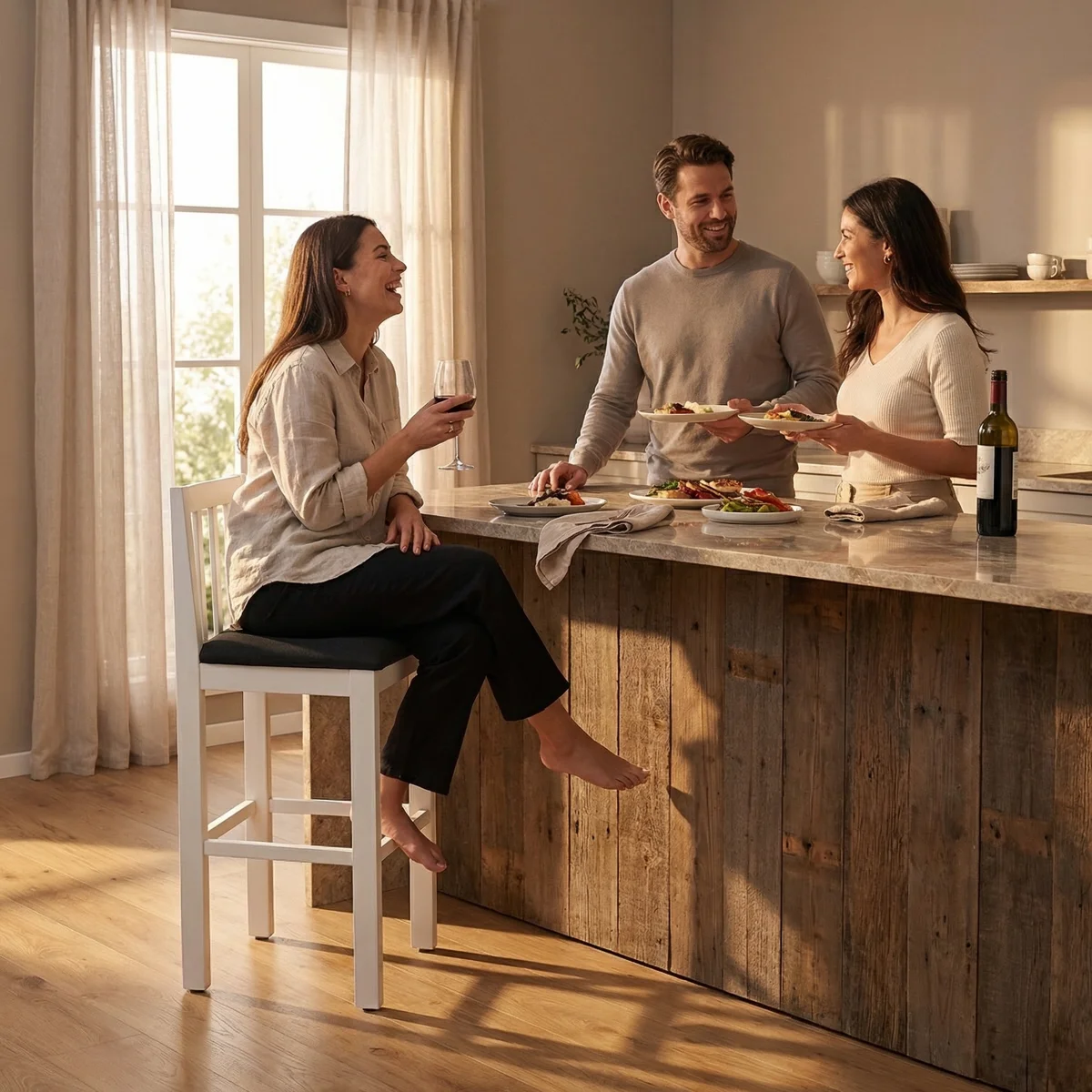 10641-Banco-Noruega-Blanco-ambientadauso-05 Banco Noruega Blanco - ambientada en uso