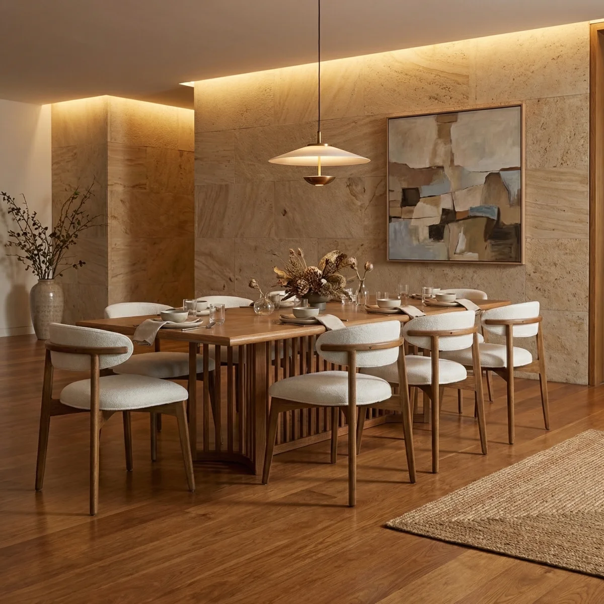 132297-Comedor-San-Francisco-P8-Rosa-Morada-Blanco-ambientada-03 Comedor San Francisco P8 Rosa Morada Blanco - foto ambientada