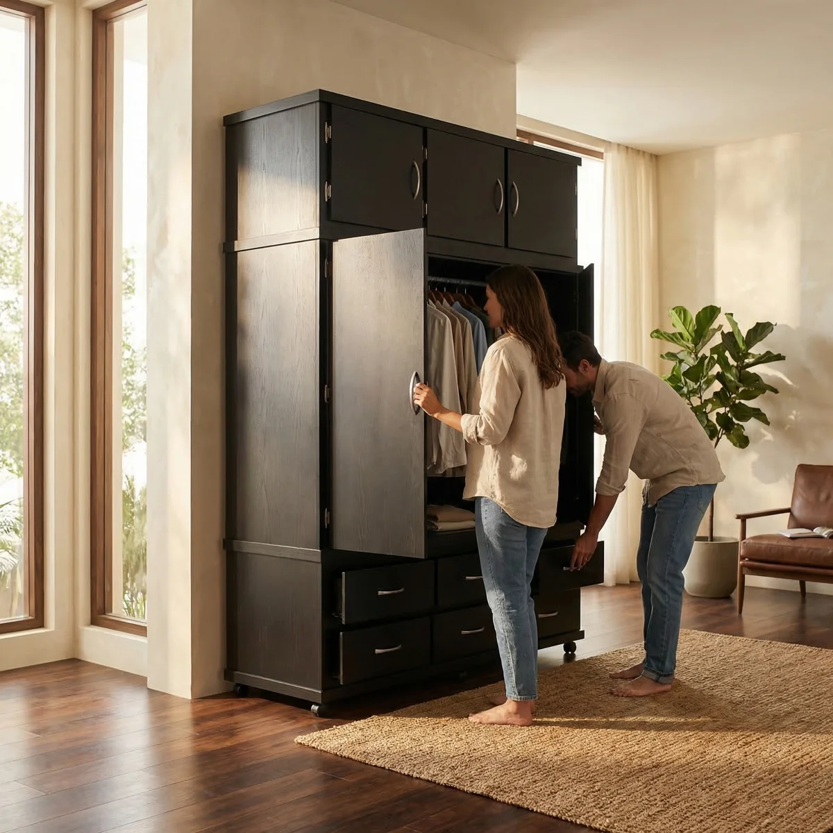 36817-Ropero-Montecarlo-Negro-ambientadauso-04 Ropero Montecarlo Negro - ambientada en uso