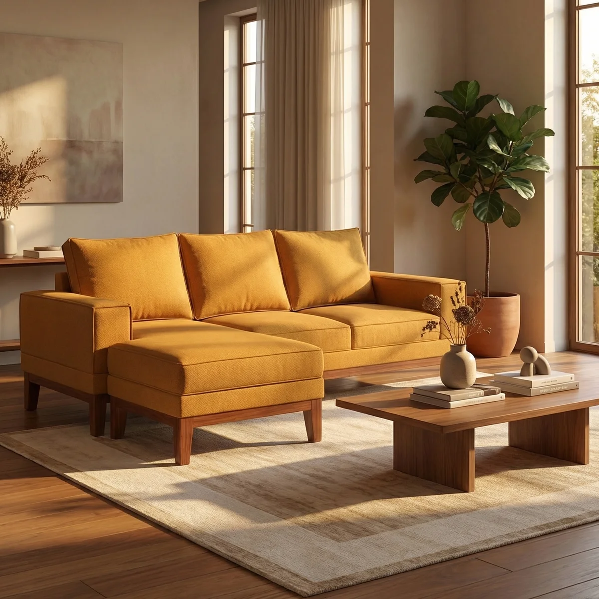 84915-Sala-Esquinera-Atria-ambos-lados-Mostaza-ambientada-01 Sala Esquinera Atria ambos lados Mostaza - foto ambientada