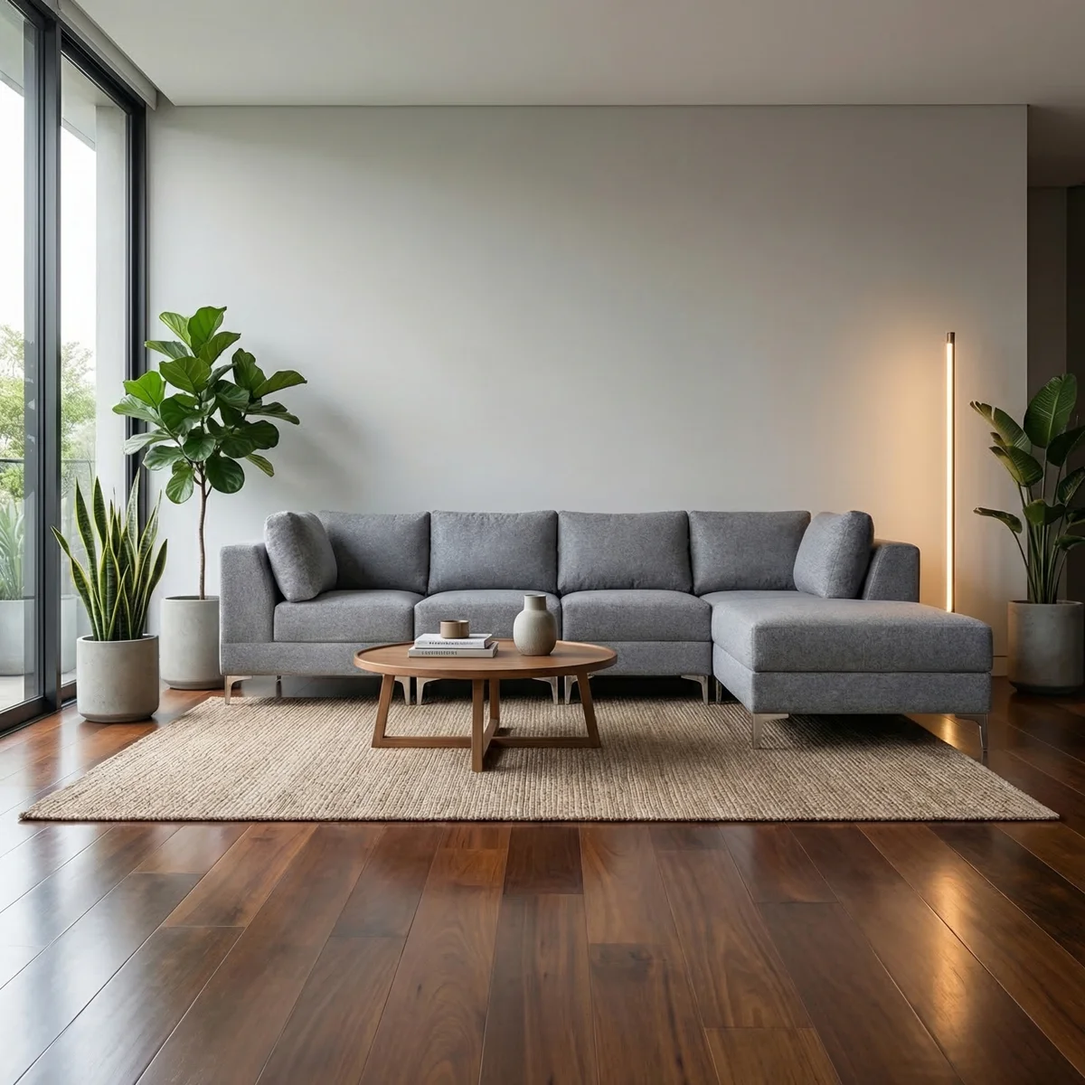 31322-Sala-Esquinera-Modular-Izel-Personalizable-Gris-ambientada-02 Sala Esquinera Modular Izel Personalizable Gris - foto ambientada