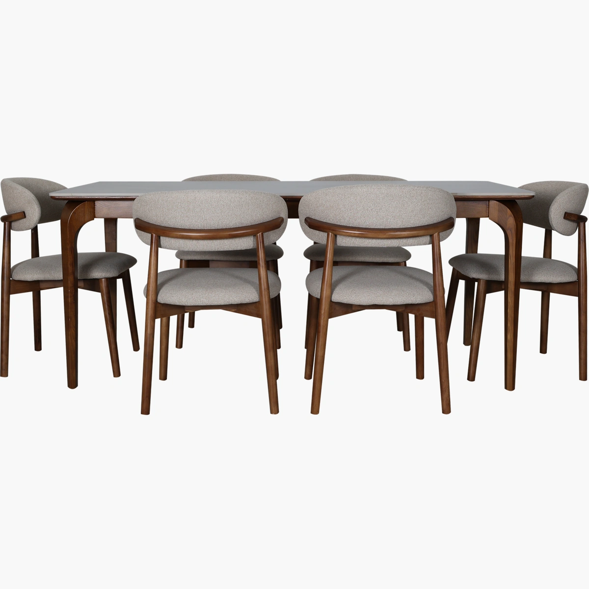 Camedor Parma Nogal_1 Comedor Parma Garda Nogal/Gris - vista adicional 3