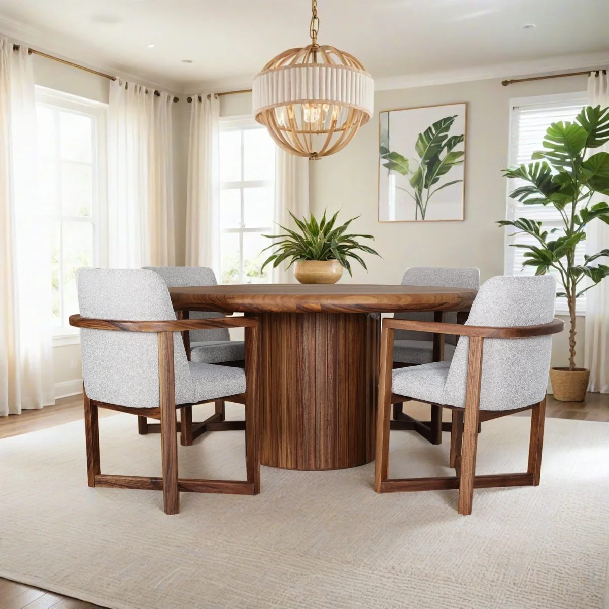 Mesa de comedor Bacalar para 5 personas en parota_6