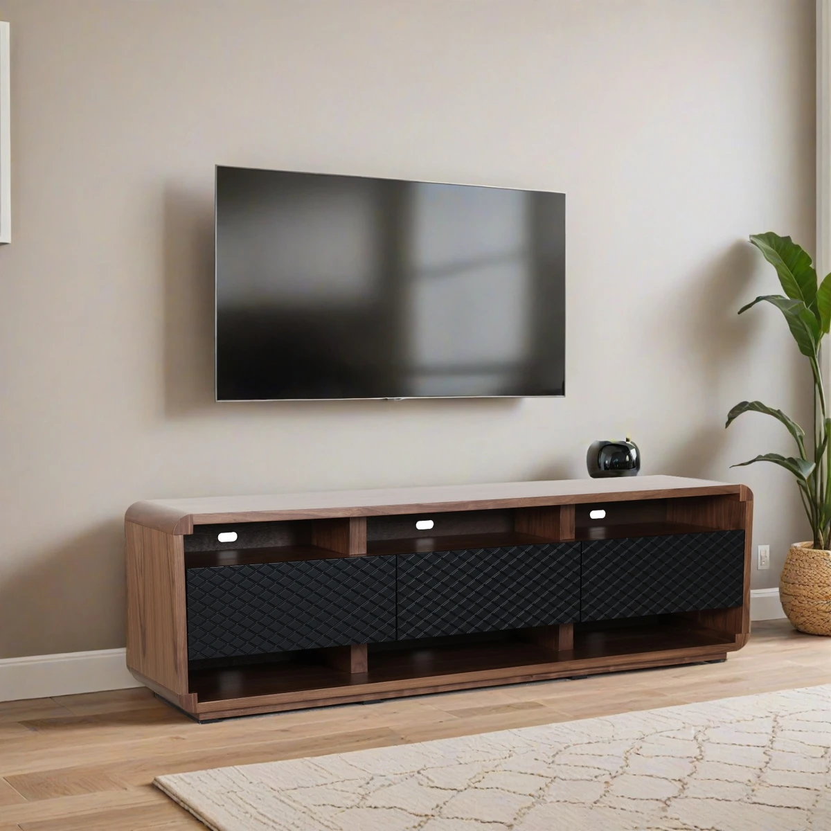 Mesa de TV Loren en Chapa de Nogal_8