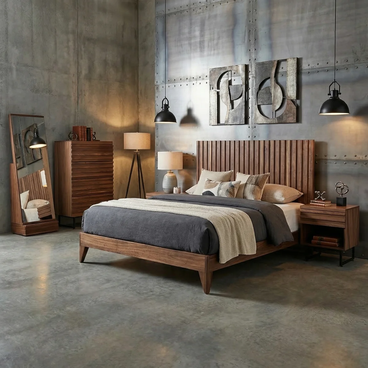 30669-Recámara-Queen-Size-Noruega-Juvenil-Parota-ambientada-03 Recámara Queen Size Noruega Juvenil Parota - foto ambientada