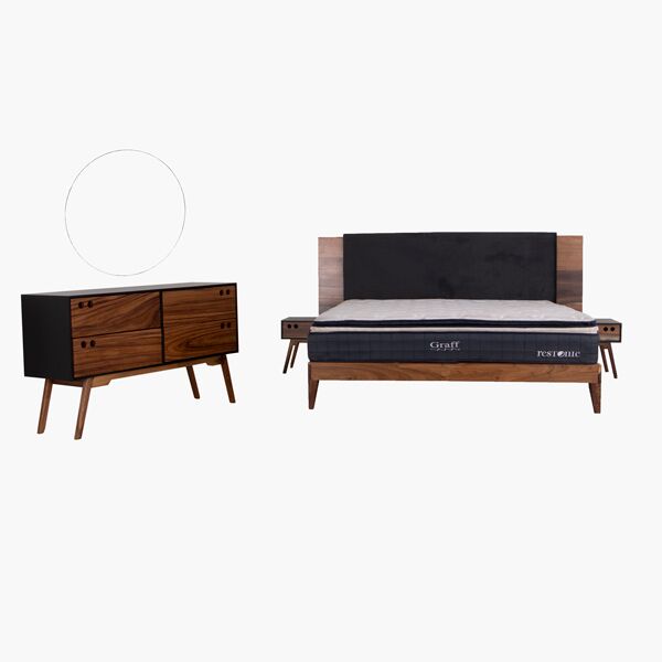 Recámara Queen Size Coba Parota