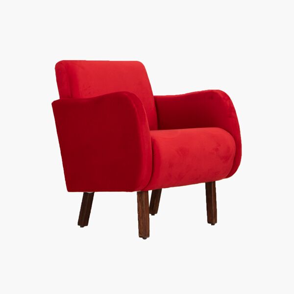 Sillón Liverpool Rojo Rojo