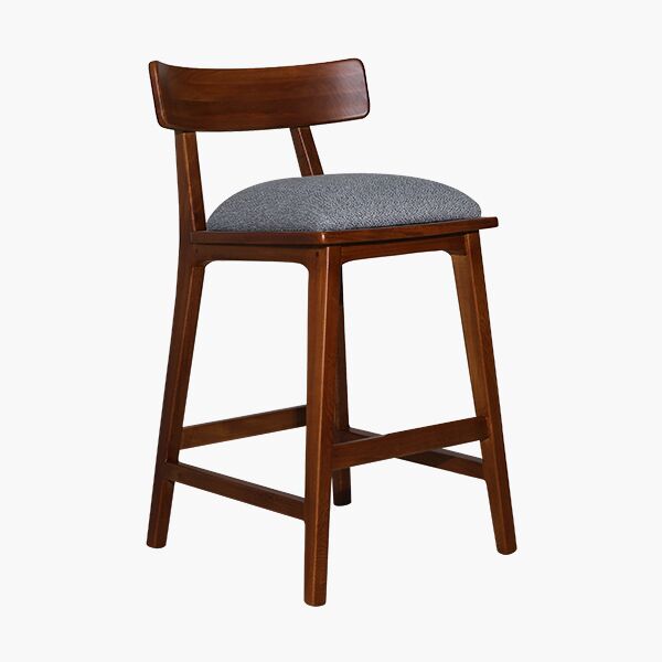 Romeo Banco 45 Banco Romeo Grey Parota - Parota, Tapiz tono Grey (Graphite)