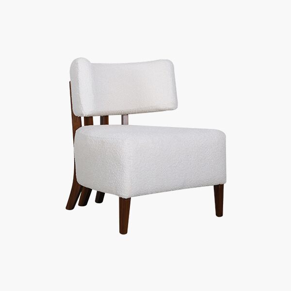 Sillón Spider - Pino, Espuma de alta densidad, Tapiz claro