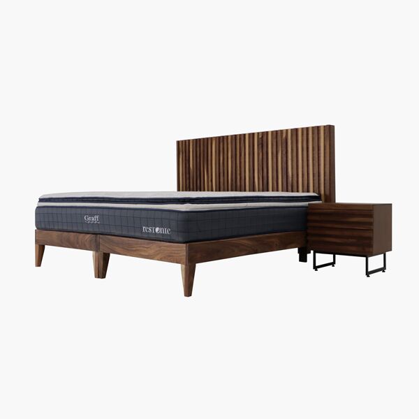 Recámara King Size Noruega Parota