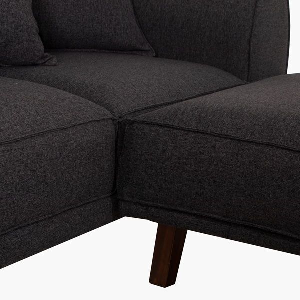 Sala Esquinera Nitro Charcoal