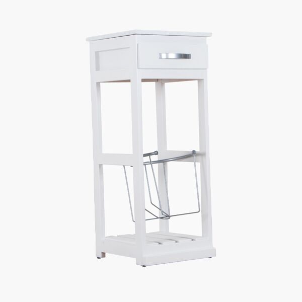 Porta Garrafón Ale Porta Garrafón Ale - MDF en color Blanco, Correderas de extensión, Herrería