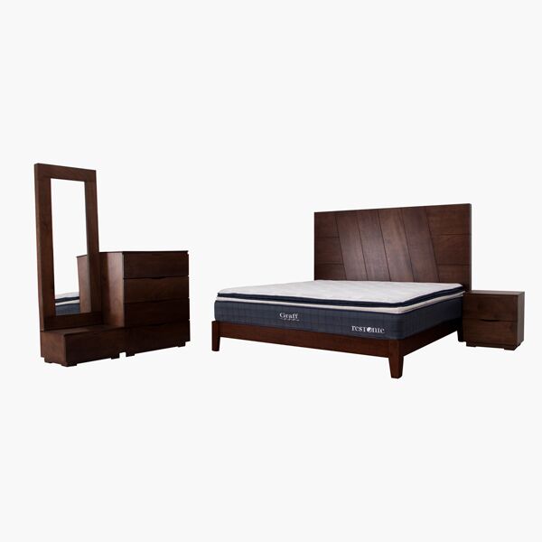 Recámara King Size Victoria Okume 6