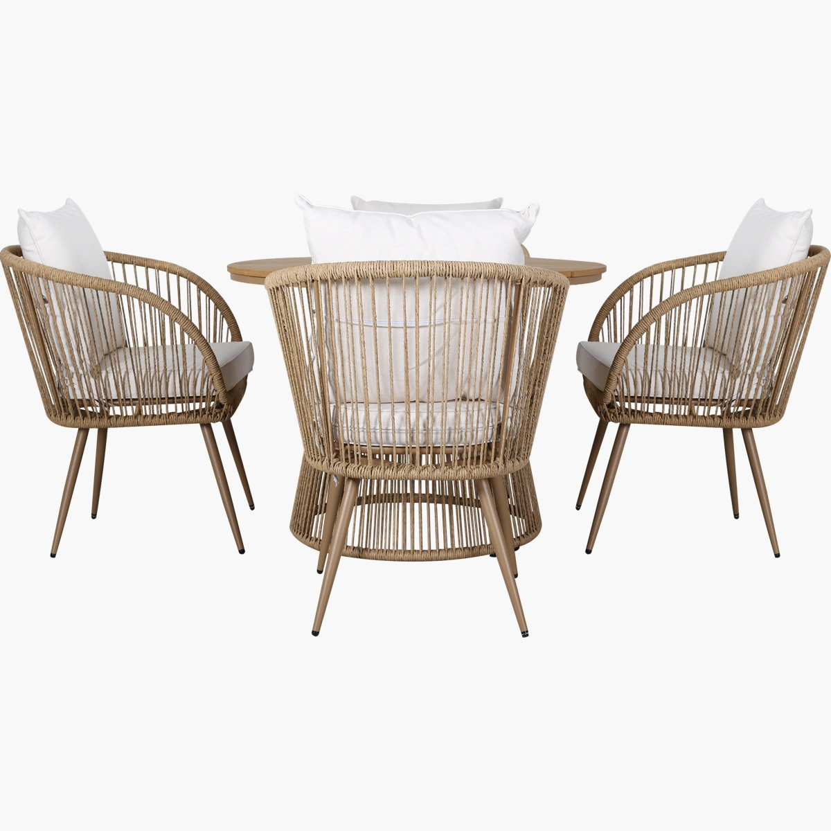 Comedor Bacalar_13 Comedor Bacalar Rattan P/4 - vista adicional 3