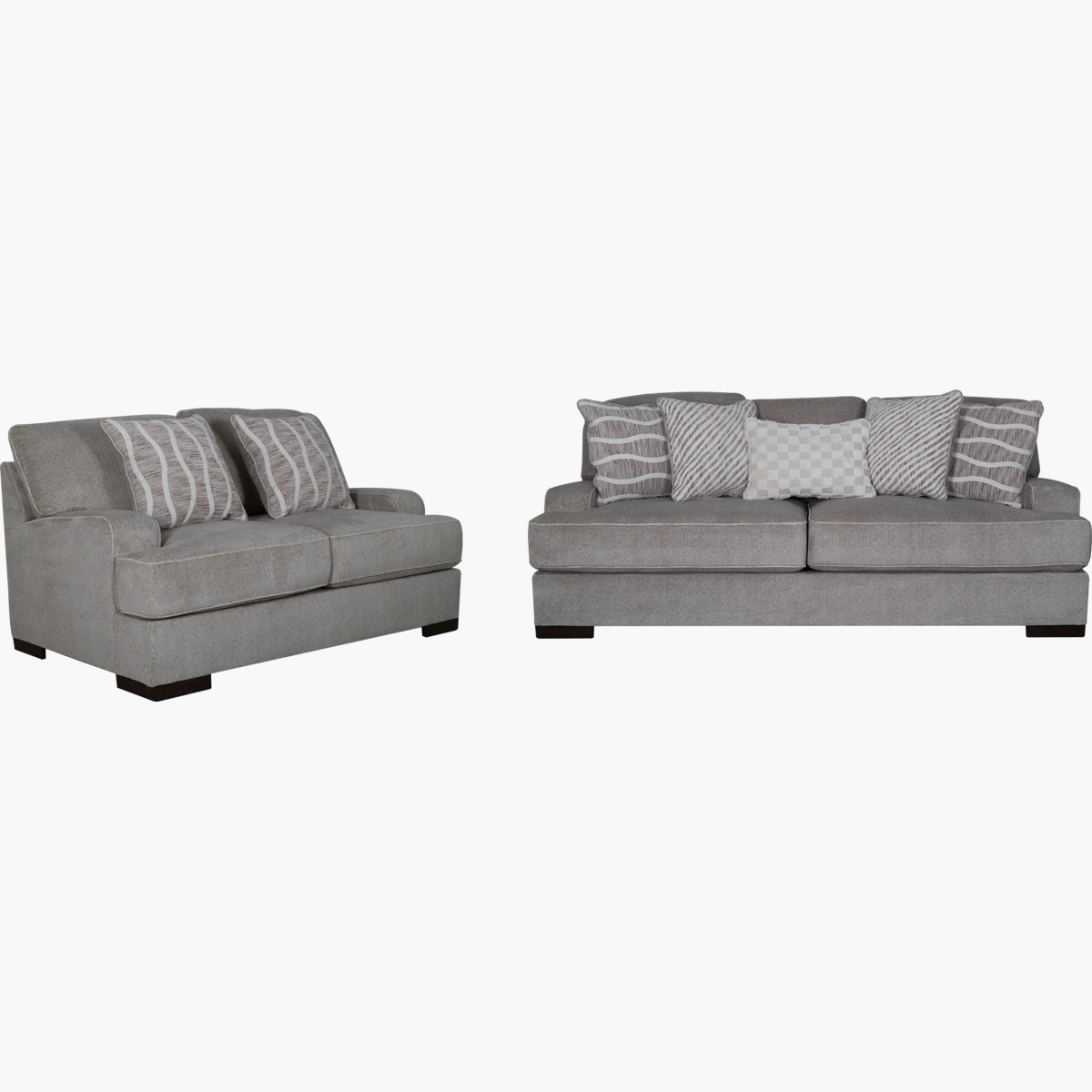 Sofá High Profile Ashley Gris_11 Sala 3-2 High Profile Ashley - vista adicional 3