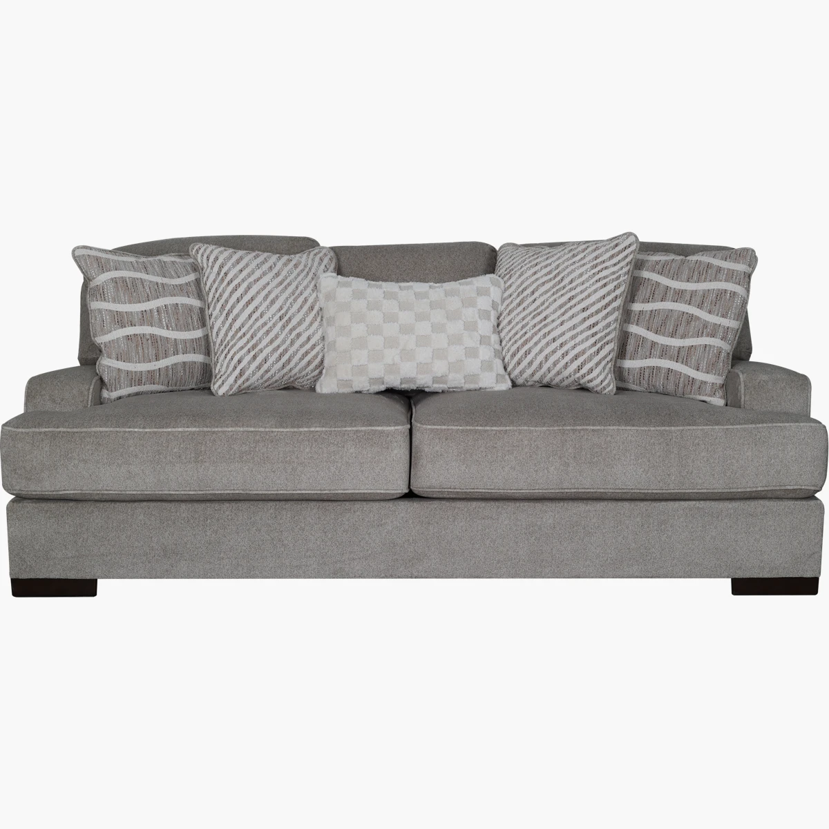 Sofá High Profile Ashley Gris_9 Sala 3-2 High Profile Ashley - vista adicional 4