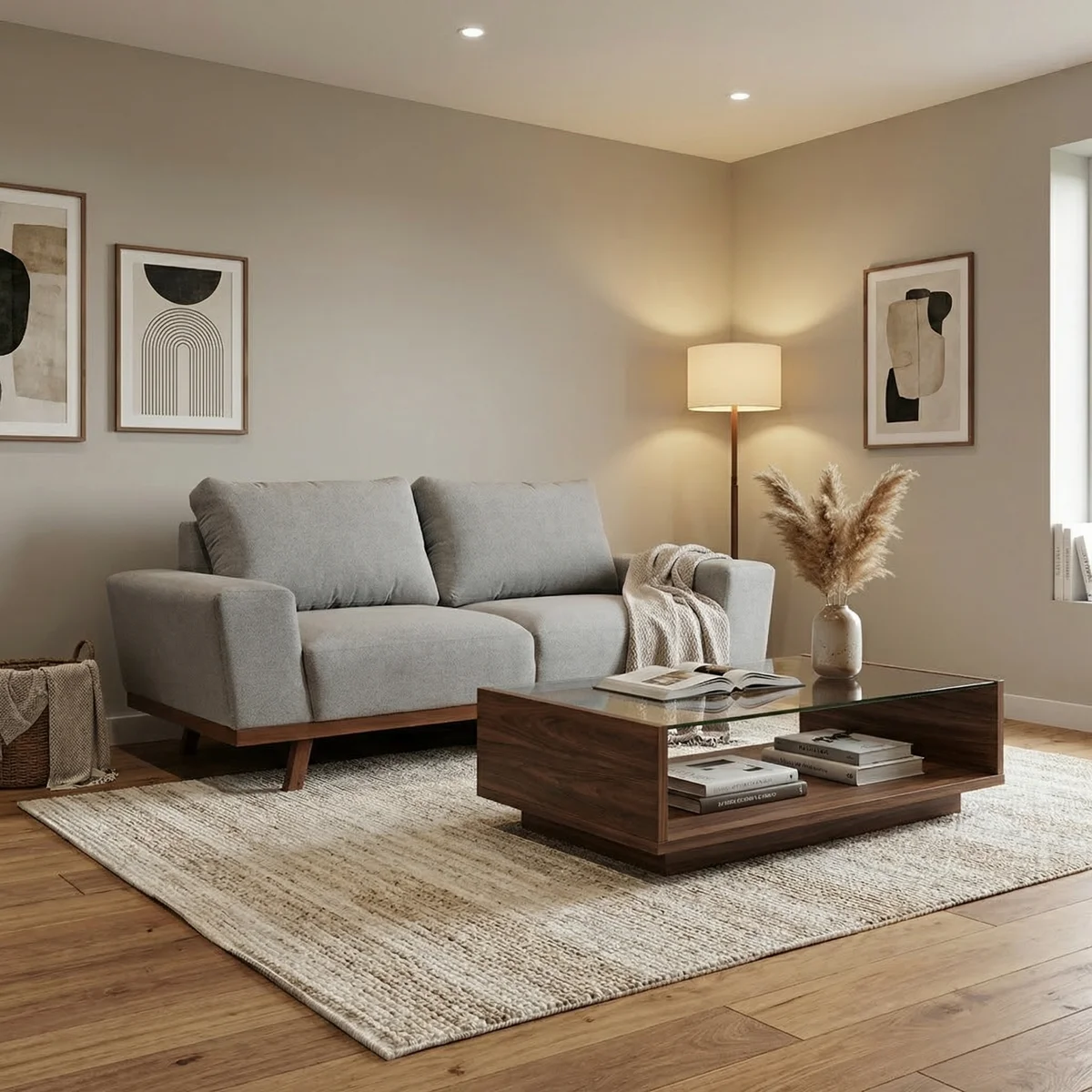 29417-Sofá-Alexa-Pewter-ambientada-01 Sofa Alexa Pewter - foto ambientada