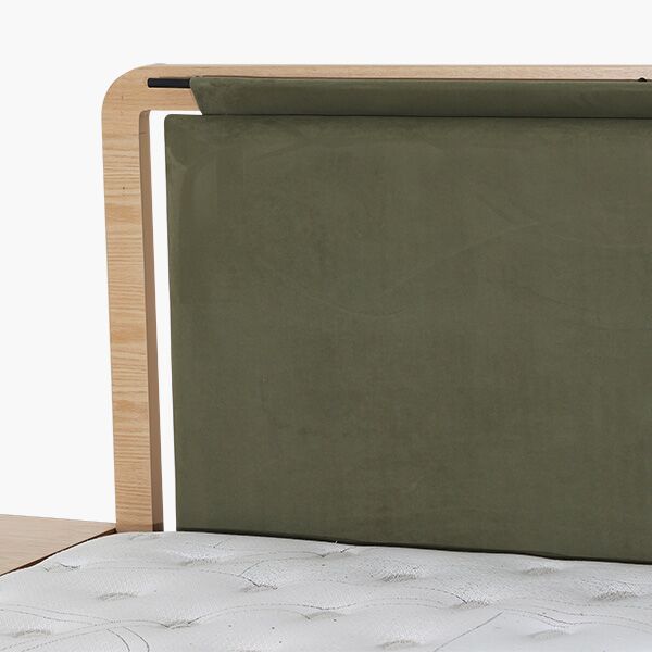 Siena Olive Detalle 1 Cabecera Queen Size Siena Olive Encino - detalle