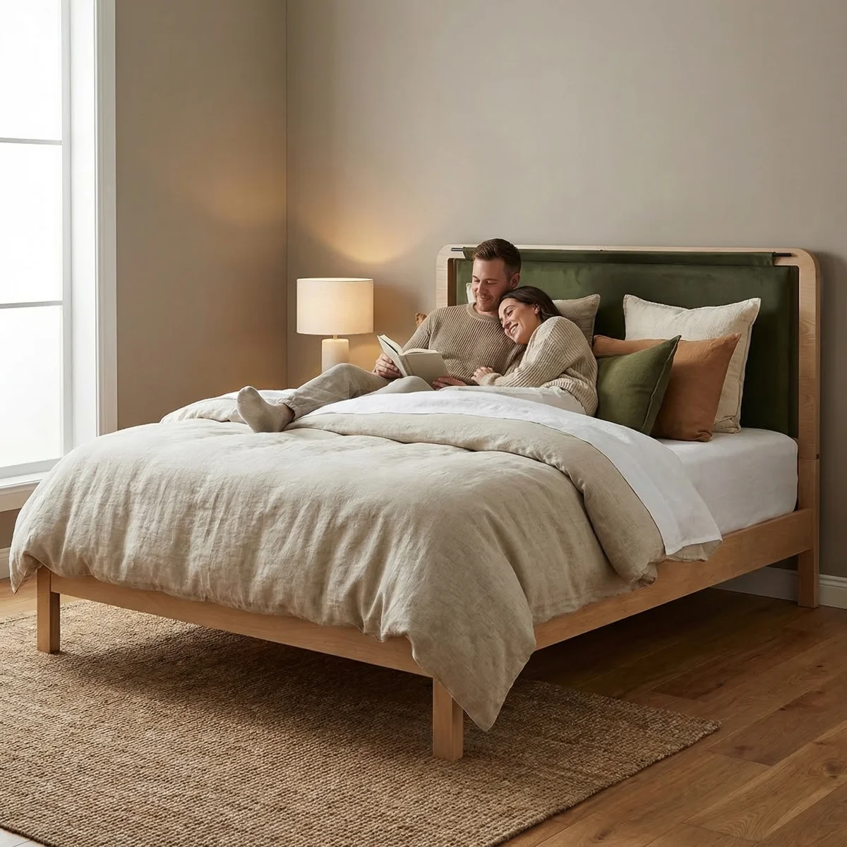 51923-Cabecera-Queen-Size-Siena-Olive-Encino-ambientadauso-05 Cabecera Queen Size Siena Olive Encino - ambientada en uso