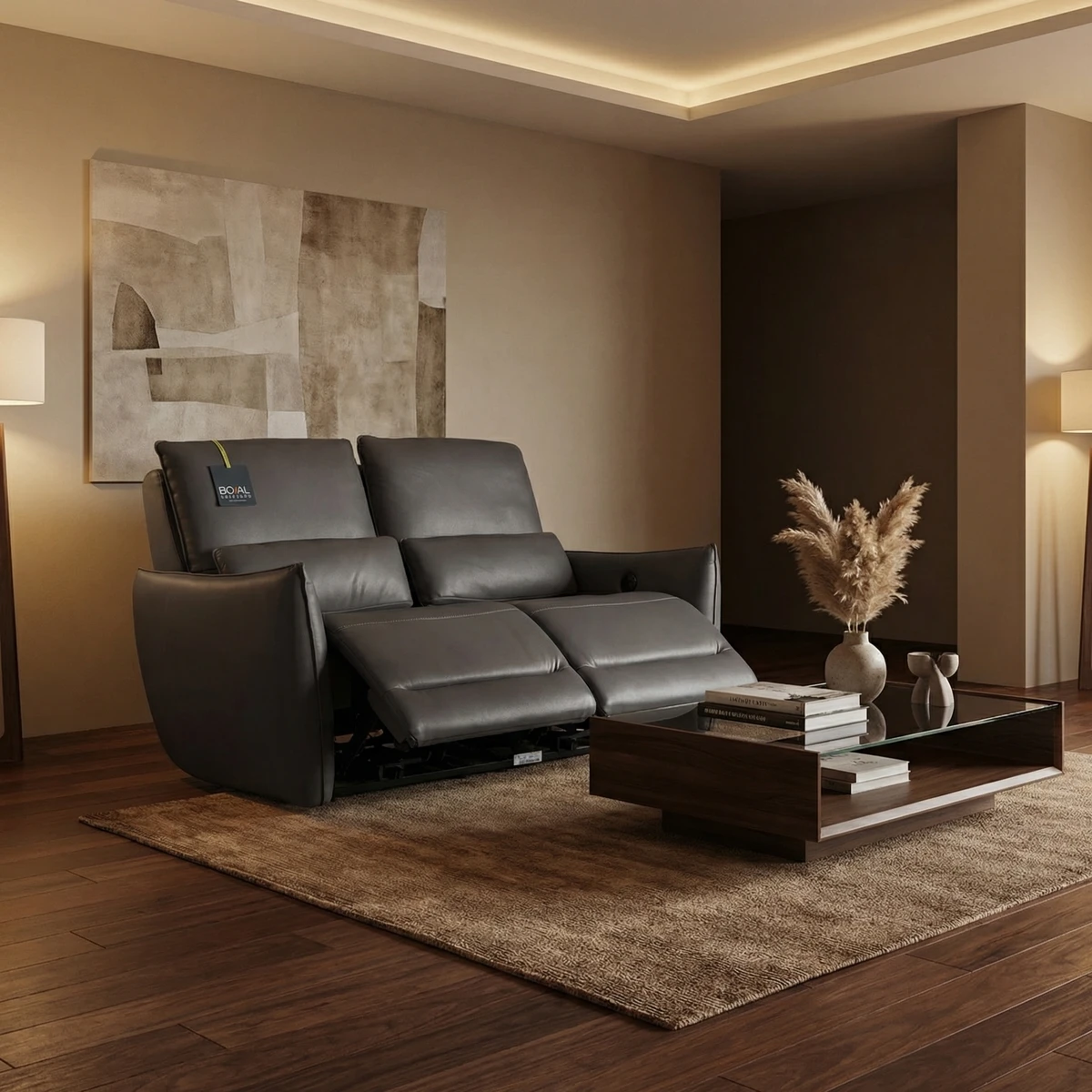 93638-Love-Seat-Reclinable-Electrico-Bennett-Boal-Gris-ambientada-01-1.webp Love Seat Reclinable Eléctrico Bennett Boal Gris - foto ambientada