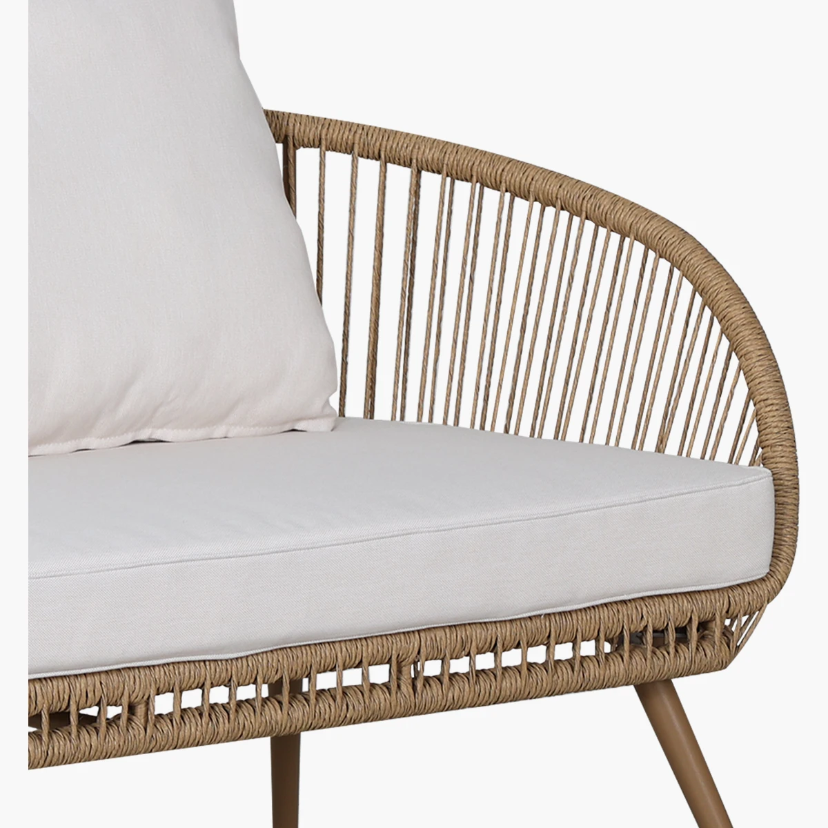 Sala Bacalar Rattan 4pz - vista adicional 7