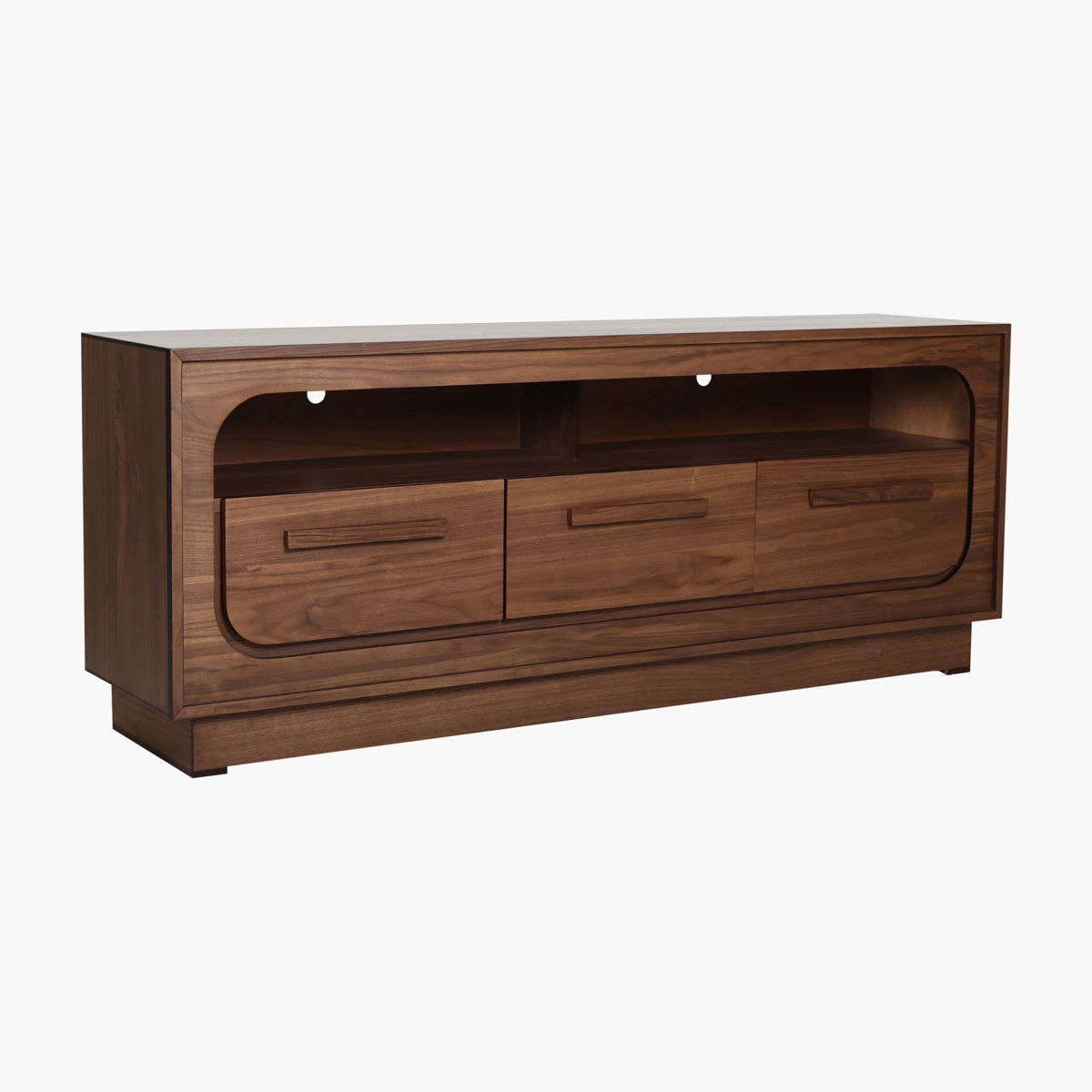 Mesa para TV Amber Nogal - Imagen 1
