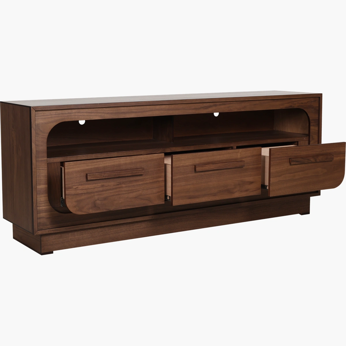 Mesa para TV Amber Nogal - Imagen 7