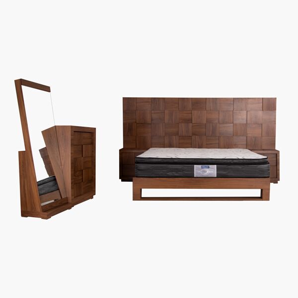 Recámara Queen Size Oporto Nogal