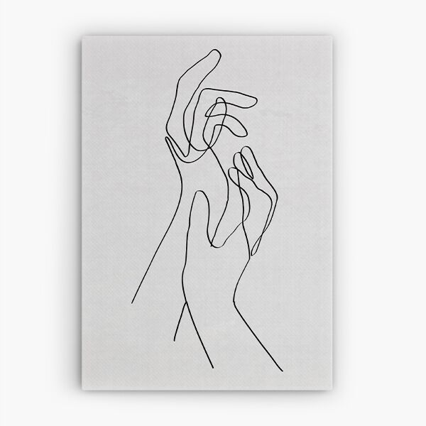 Silueta de Manos 600w