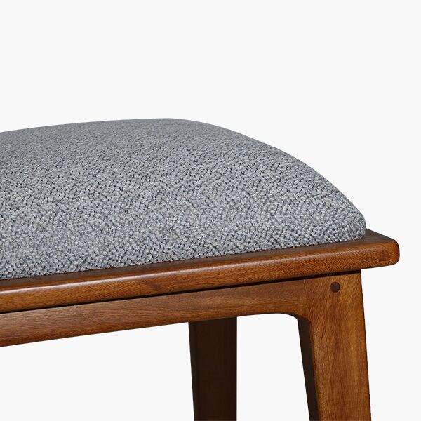 Banco Romeo Grey Parota - detalle 3