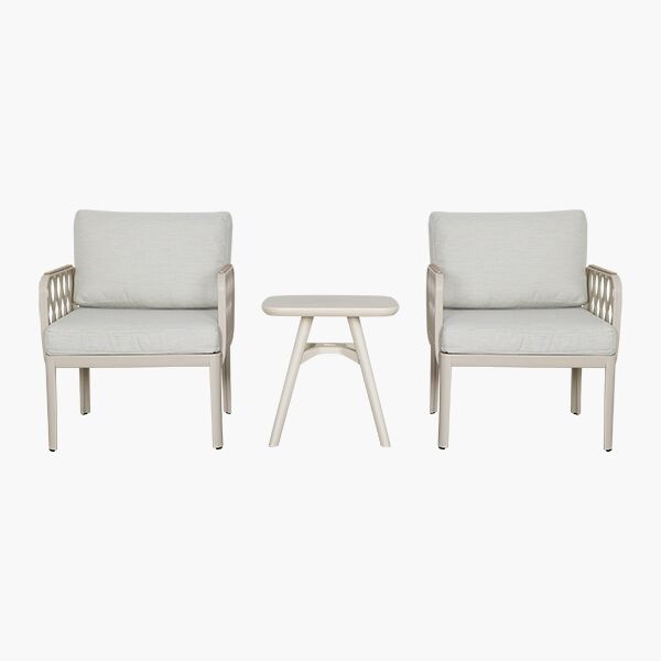 Aura Sillón Montaje 2 F SET Aura Sillones B - Plástico, espuma y tela