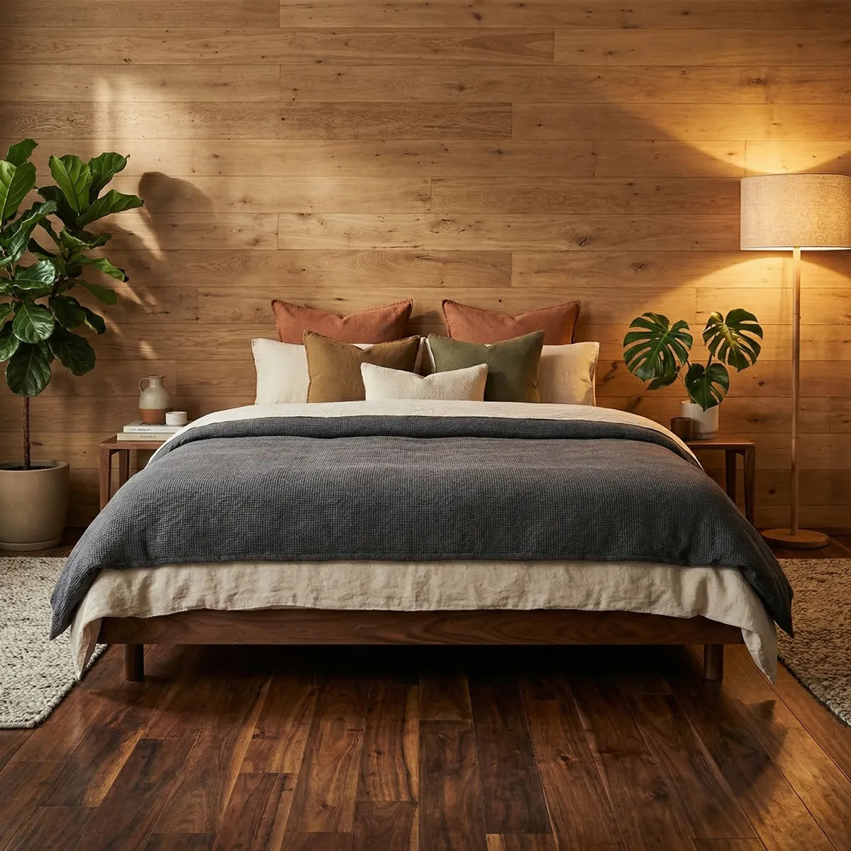 52143-Base-Queen-Size-Oscar-Nogal-ambientada-02 Base Queen Size Oscar Nogal - foto ambientada