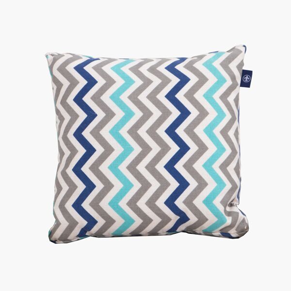 Cojín Liz en Eliza Salsa Blue