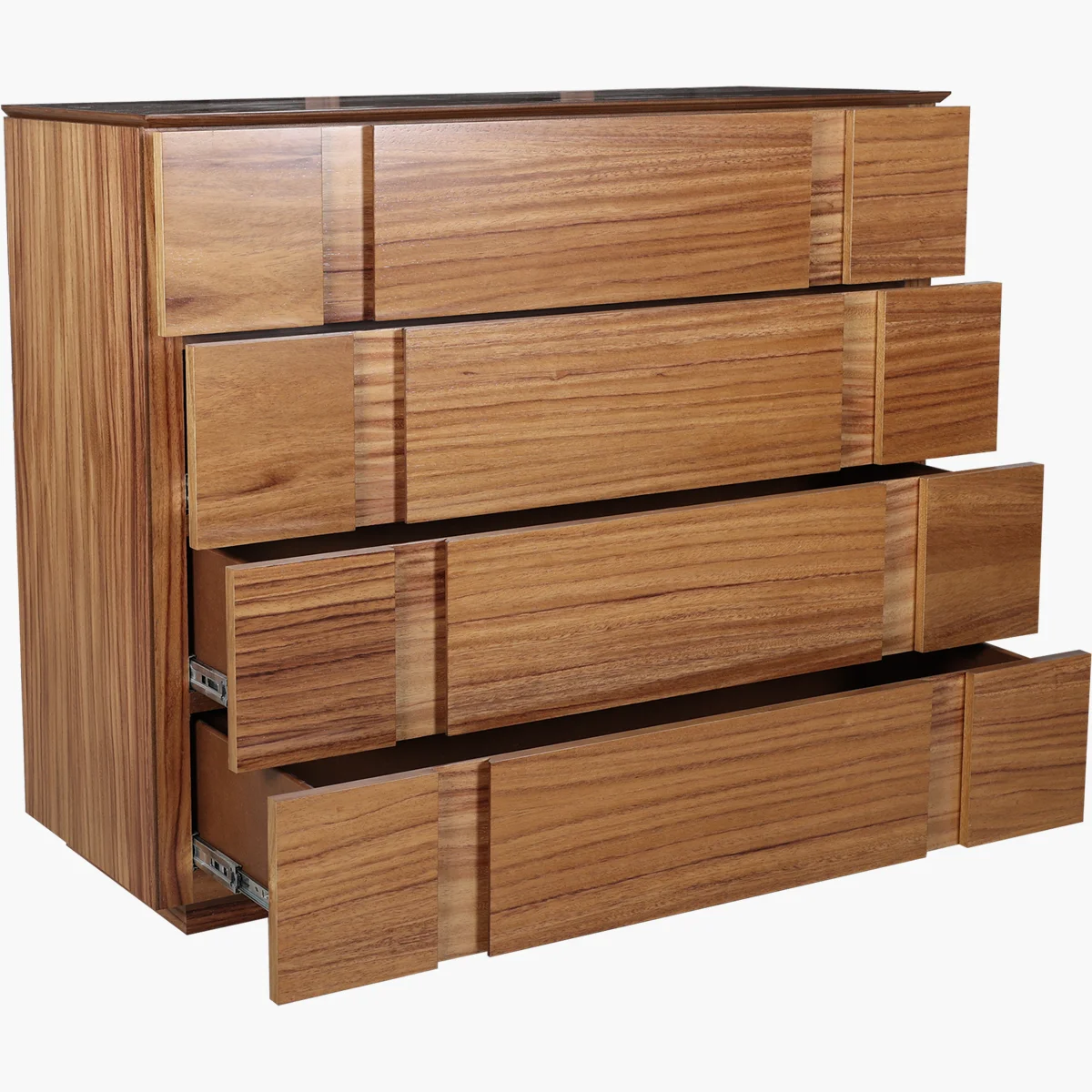 Recámara King Size Malta Grafito Parota_16