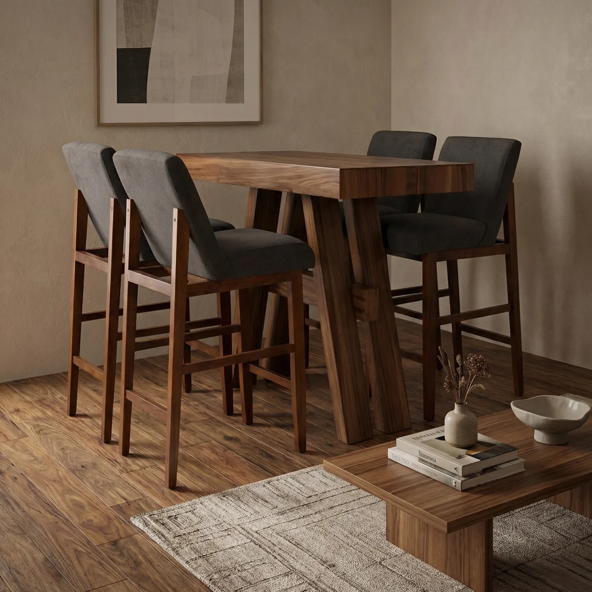 Comedor Alto Zafiro Parota Inglaterra Oxford - foto ambientada