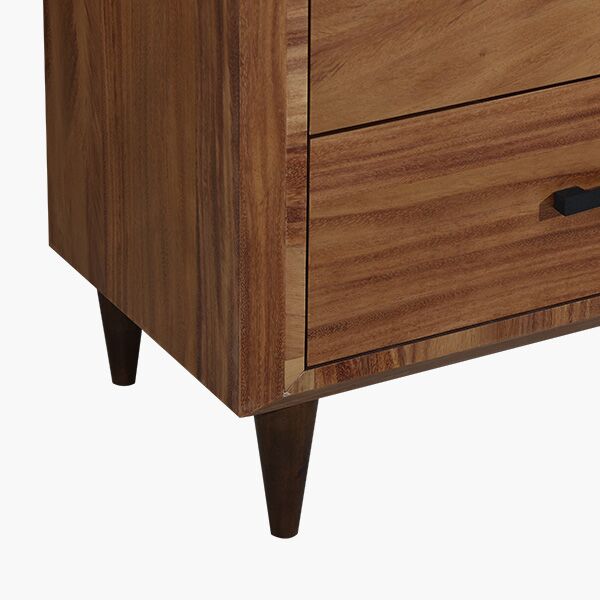 Enzo Tocador y Espejo Detalle 4 Tocador y Espejo Enzo II Parota - detalle