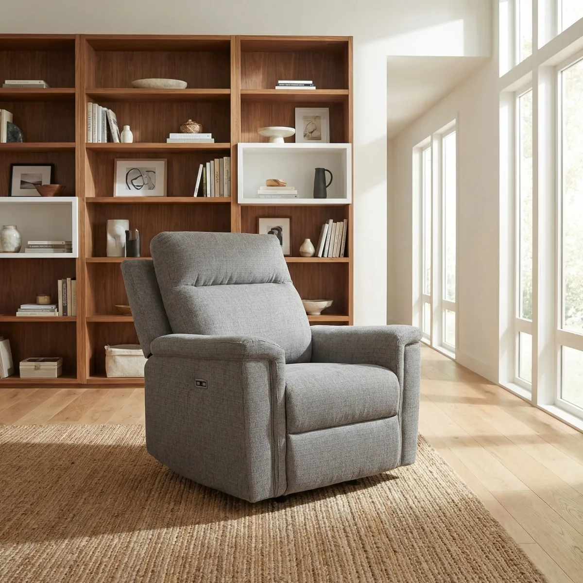 Sillón Barnsana Ashley Electrico_2 Sillón Reclinable Eléctrico Barnsana Ashely - vista adicional 1