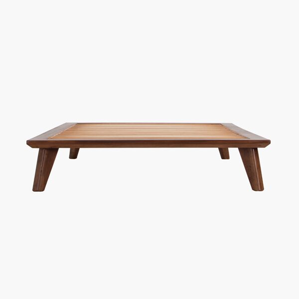 Base Queen Size Hermes Tabaco Base Queen Size Hermes Tabaco - vista adicional 1