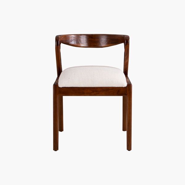 Silla Garza Beige Parota Garza blanco f