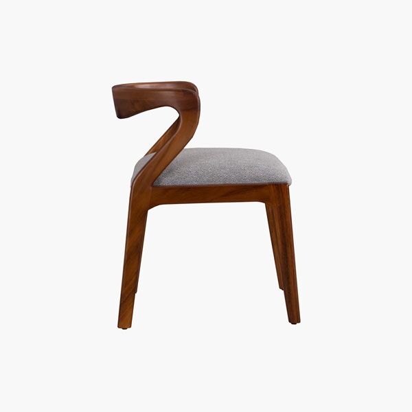 Silla Garza Grey Parota Garza gris L