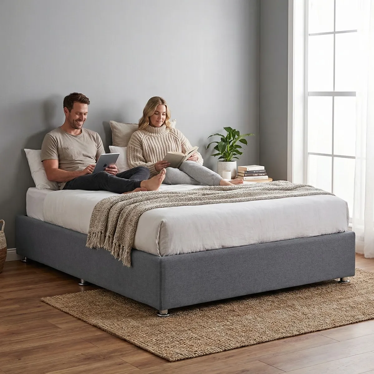 12107-Base-Queen-Size-Verona-Tapizada-en-Gris-ambientadauso-05 Base Queen Size Verona Tapizada en Gris - ambientada en uso