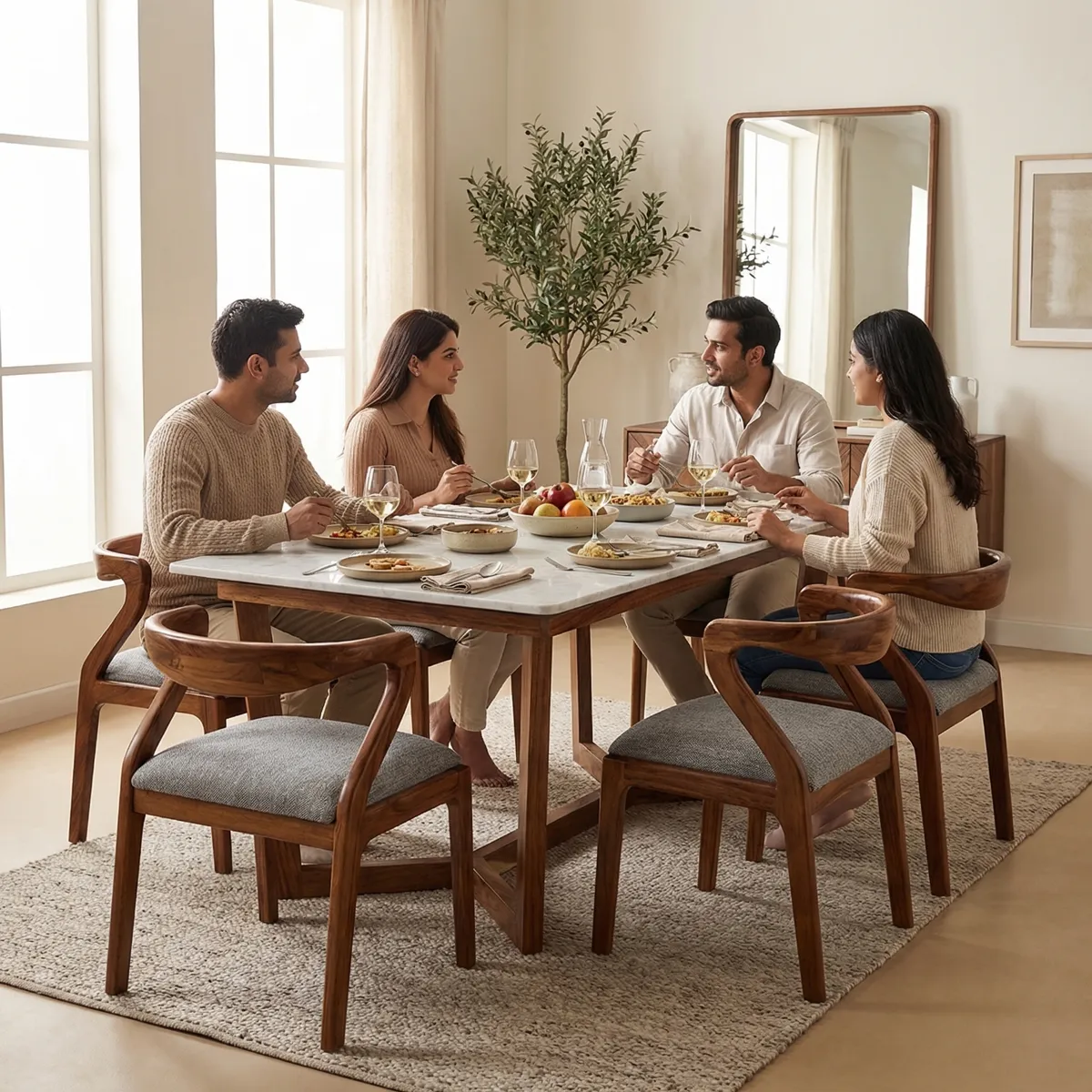 62622-Comedor-Andromeda-Marmol-Garza-P6-ambientadauso-04 Comedor Andromeda Marmol Garza P/6 - ambientada en uso