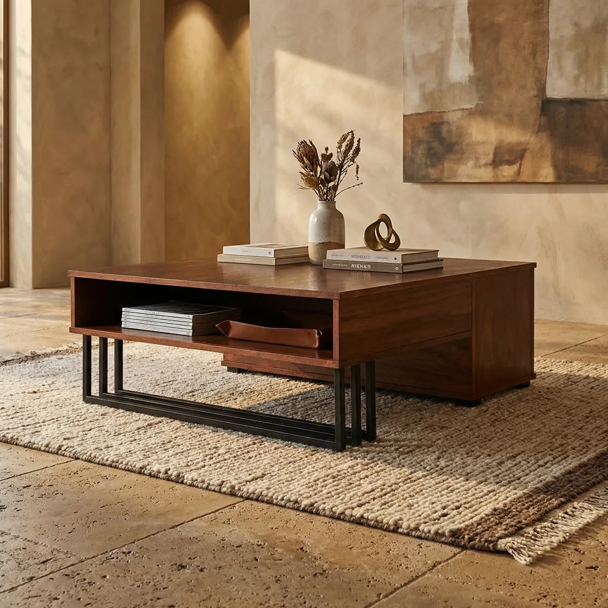 81856-Mesa-de-Centro-Kaley-Tzalam-ambientada-01 Mesa de Centro Kaley Tzalam - foto ambientada