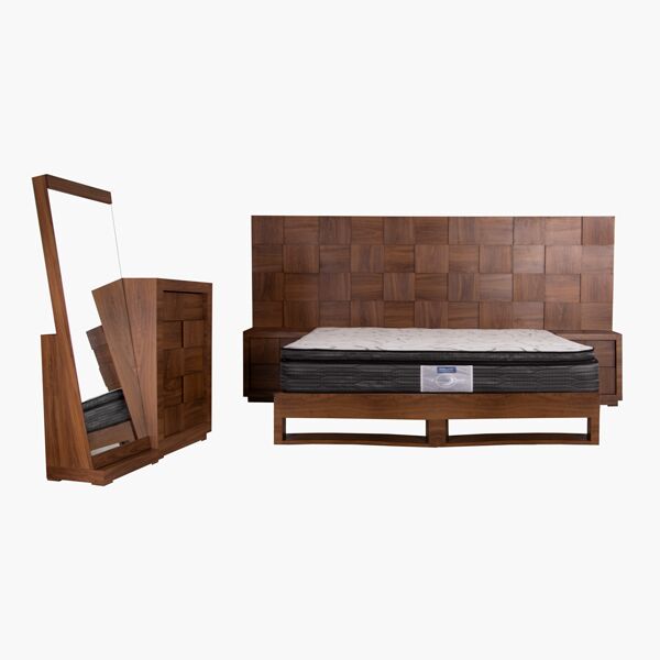 Recámara King Size Oporto Nogal Recámara King Size Oporto Nogal - vista adicional 1