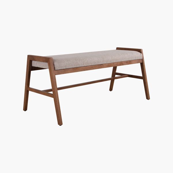 Banca Luka Banca Luka - Madera de Pino Sólido, Tapiz Fiora Linen